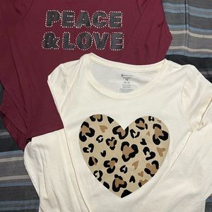 Members mark 10/12 girls shirts